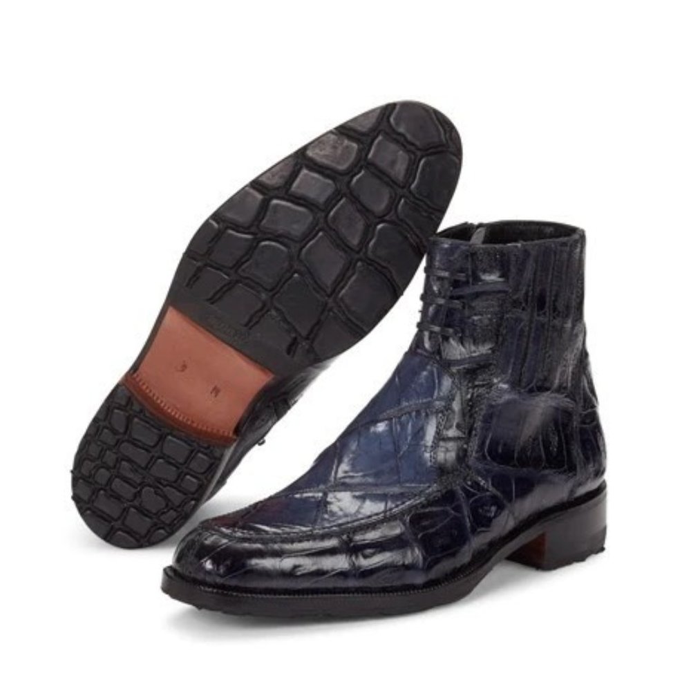 Mauri - 4701 "Albricci" Hand-Painted Alligator Boot
